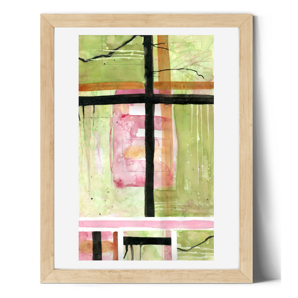 Surface designer, wall art, travel illustrator, graphic art, visual art, fine art, painted illustrations, home decor, art licensing, watercolor paintings, Illustrations, surface design, atmospheric, emerald green abstract art, asymmetrical art, watercolor with salt, pink and green, black and green abstract background, visual texture, graded wash watercolor, graphic illustration.