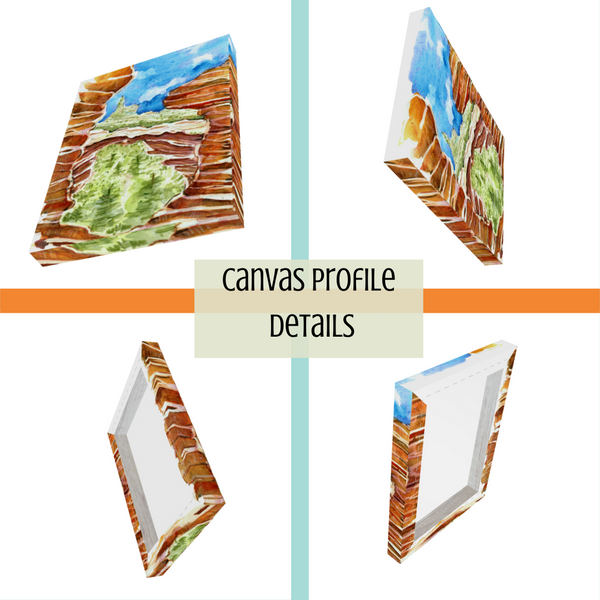 wall art, watercolor painting, southwestern wall art, home decor, psychedelic paintings, travel art, home decor gift, visual art, fine art, timeless, watercolor illustration, desert fantasy art, realistic art, stone arches, gifts for travel lovers, blue sky, wall art for living room, travel lover, graphic art, mountain illustration, stylized, places to visit in the world, magical realism, white ink on watercolor, American southwest, Sedona, Arizona, desert painting, devil's bridge sedona, sedona red rocks.