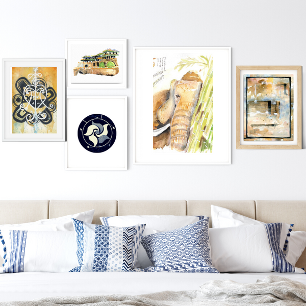 wall art, fortress, watercolor painting, historical landmarks, home decor, stylized, travel art, home decor gift, visual art, fine art, timeless, serenity, atmospheric, ethereal, gifts for travel lovers, atmospheric painting, expressive artwork, travel lover, slow travel experience, monochromatic painting, semi realistic art, realistic art, home, bedroom wall decor, palace artwork, Vietnam, architectural watercolor painting, visual texture, serenity, unesco world heritage site, watercolor illustration.