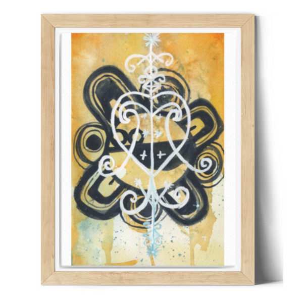 wall art, watercolor painting, tribal art, unique housewarming gift ideas, unique valentines gifts for him, gifts for him, gifts for men, gifts for boyfriend, fun gifts for travelers, wall art decor, symbolic art, pictographs, symbolism painting, Erzulie, fertility symbols, Taino, valentines day presents for men, graphic art, graphic illustration, abstract art, stylized, sun god symbol, home decor gift, visual art, fine art, timeless, gifts for travel lovers, travel lover, symbolism in visual art