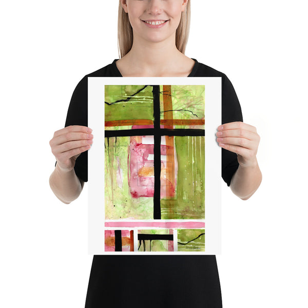 Surface designer, wall art, travel illustrator, graphic art, visual art, fine art, painted illustrations, home decor, art licensing, watercolor paintings, Illustrations, surface design, atmospheric, emerald green abstract art, asymmetrical art, watercolor with salt, pink and green, black and green abstract background, visual texture, graded wash watercolor, graphic illustration.