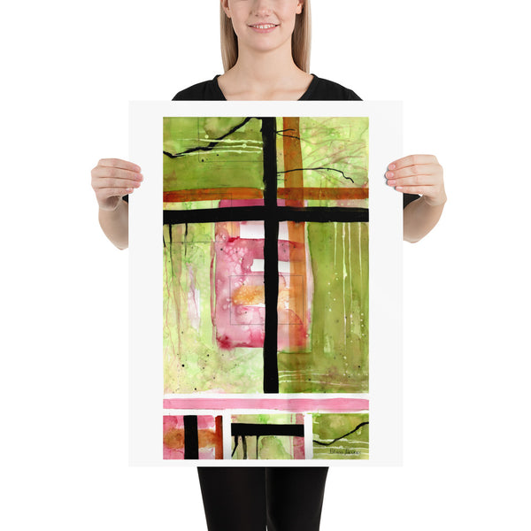 Surface designer, wall art, travel illustrator, graphic art, visual art, fine art, painted illustrations, home decor, art licensing, watercolor paintings, Illustrations, surface design, atmospheric, emerald green abstract art, asymmetrical art, watercolor with salt, pink and green, black and green abstract background, visual texture, graded wash watercolor, graphic illustration.