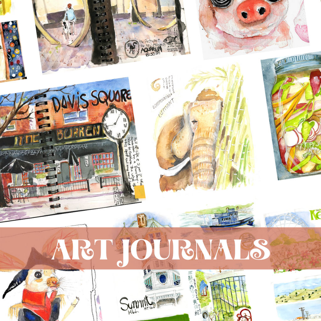 5 absolutely Gorgeous Art Journal & Sketchbook Tours