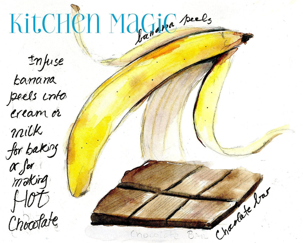 KITCHEN MAGIC: Illustrated Interactive Cookbook - Banana Au Chocolat